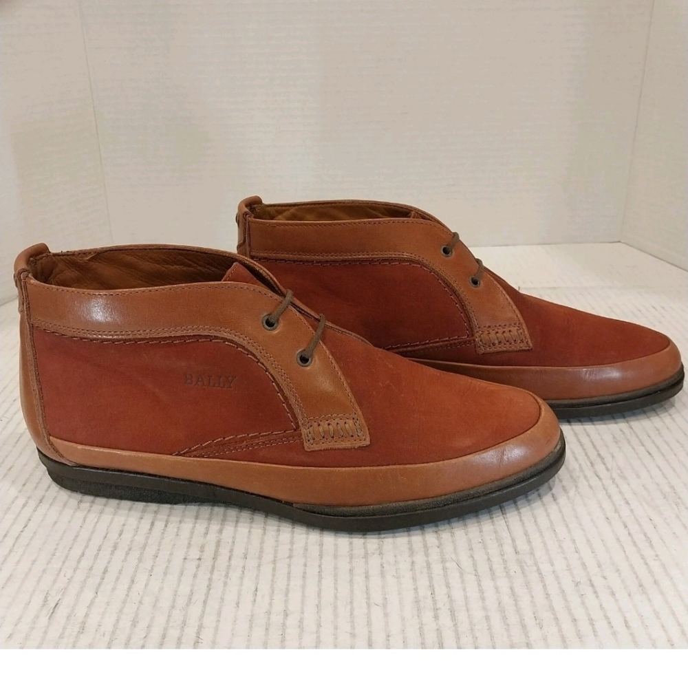 Bally Men's Brown Leather Shoes